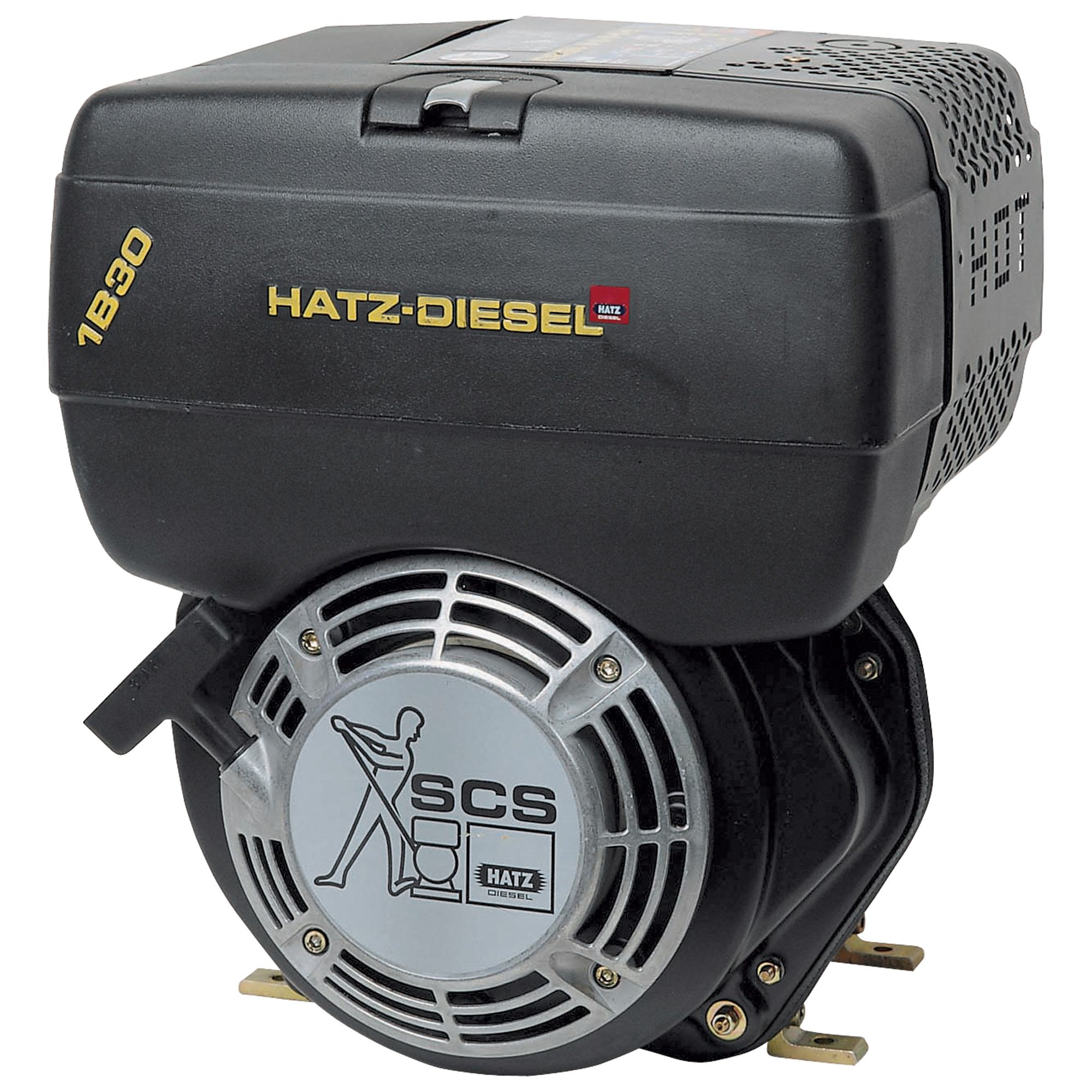 Hatz Diesel Engine — 6.8 HP, 1in. x 2 7/16in. Shaft, Model# 1B30X-9903
